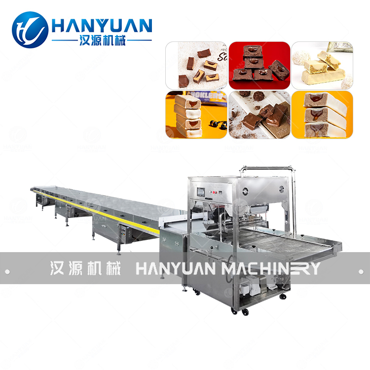Protein Bar Chocolate Enrobing Machine