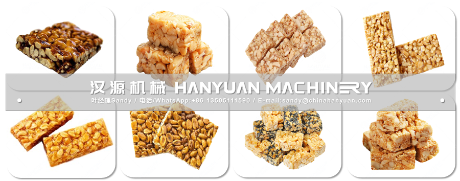 Automatic peanut candy production line