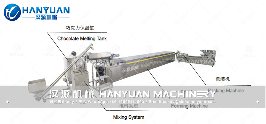Automatic Oat Choco Production Line