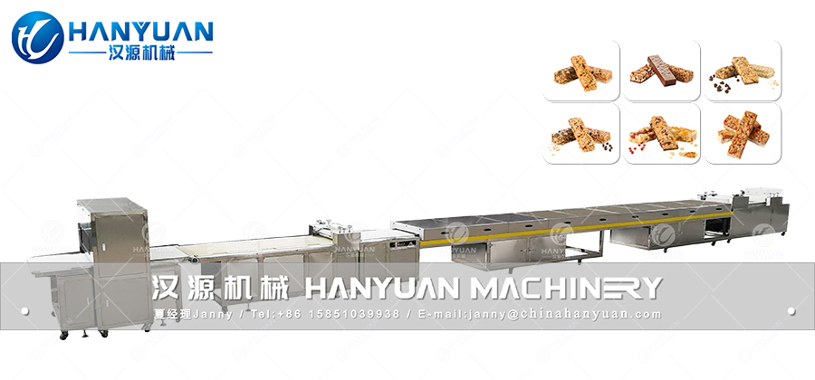 Automatic Cereal Bar Forming and Cutting Machine