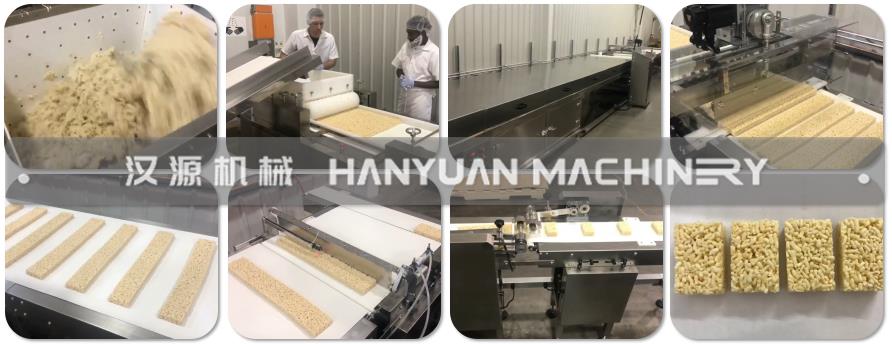 Automatic Krispy Rice Treats Making Machine