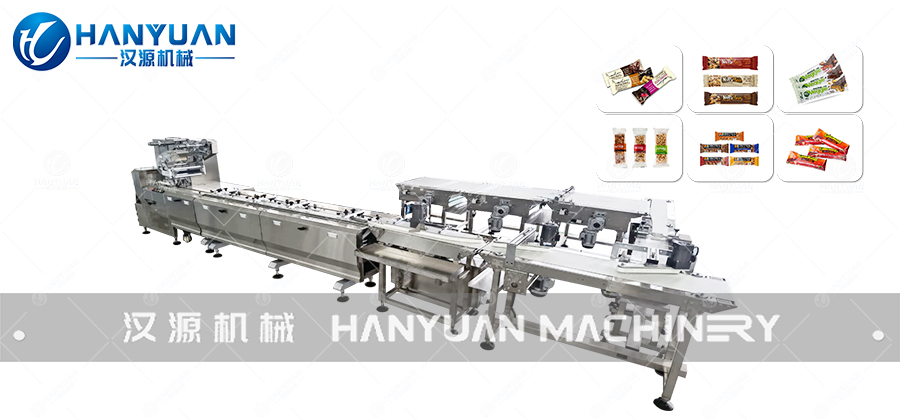 Automatic Energy Bar Pillow packaging machine
