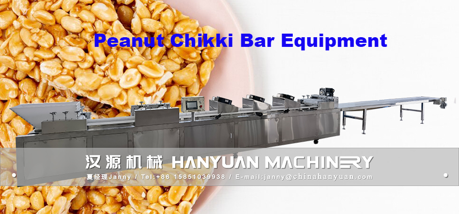 peanut chikki bar equipment
