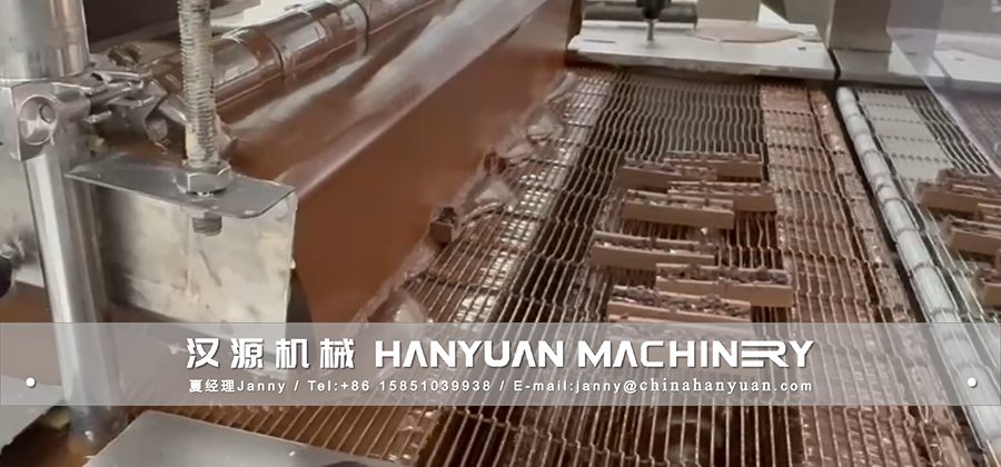 chocolate enrobing machine