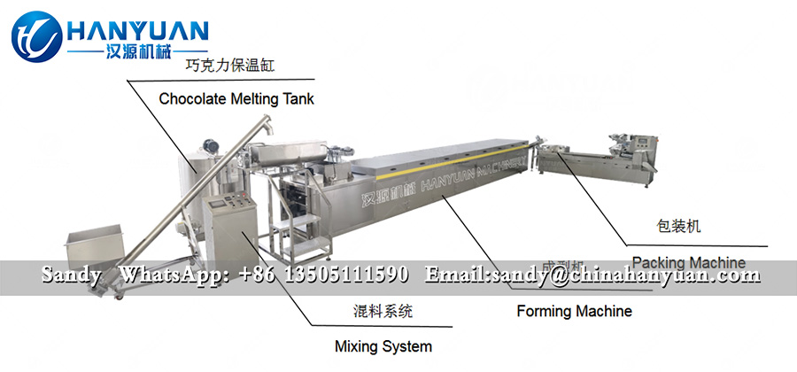 Oat Choco Production Line Oatmeal Chocolate Production Line