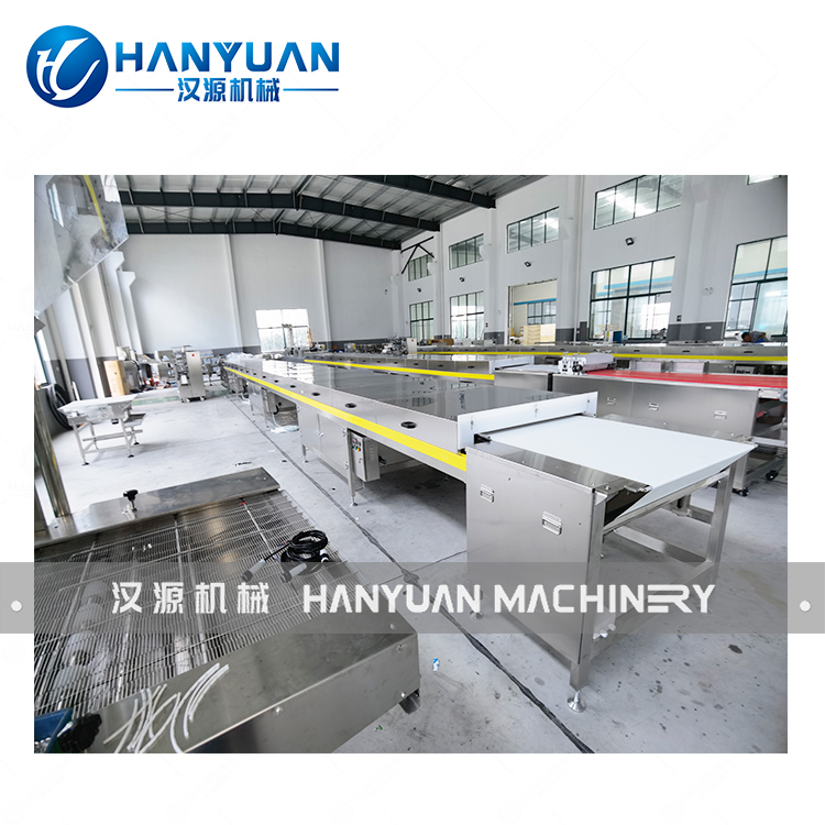 HY-TC900 Chocolate Coating Machine with Cooling Tunnel