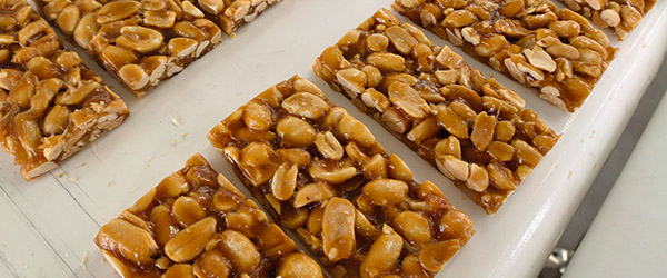 Peanut Chikki Bar Machine Tested Successfully