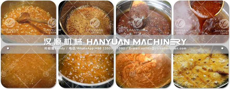 Full Automatic Electromagnetic Sugar Cooking System - Sample Picture