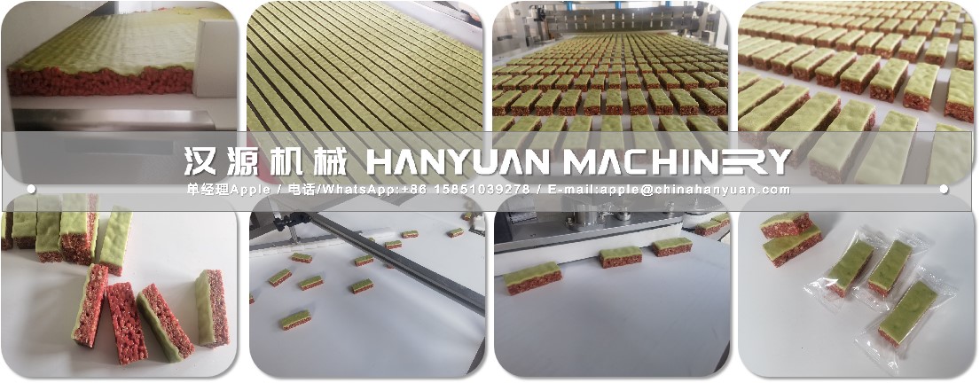 Double layer protein bar production line