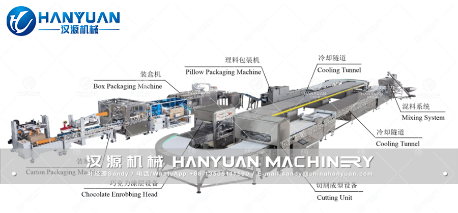 Chocolate Energy Bar Cereal Bar Protein Bar Production Line